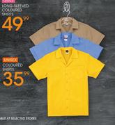 Unisex Coloured Shirts