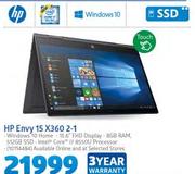 HP Envy 15 X360 2 In 1