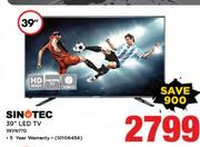 Sinotec 39" HD Ready LED TV 39VN770