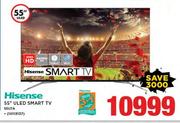 Hisense 55" UHD Smart LED TV 55U7A