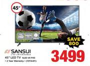 Sansui 45" Full HD LED TV SLED 45 FHD