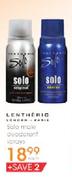 Lentheric Solo Male Deodorant Sprays-Each