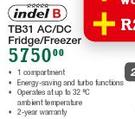 Indel B TB31 AC/DC Fridge/Freezer-28.7L