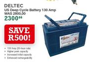Deltec US Deep Cycle Battery 130 Amp