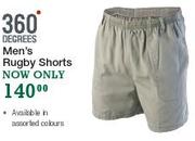 360 Degrees Men's Rugby Shorts