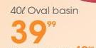 Oval Basin 40L