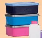 Large Square Jolly Lunch Box-Each