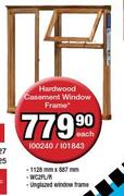 Harwood Casement Window Frame-1128mmx887mm