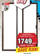 Aluminium Patio Door-1.8m