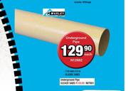 Marley Under Ground Pipe N12682-Each