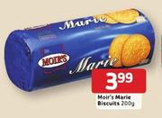 Moir's 200g Marie Biscuits 