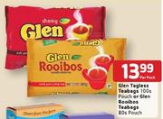Glen Tagless Teabags-100's Pouch Or Glen Rooibos Teabags-80's Pouch Per Pack