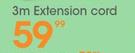 3m Extension Cord