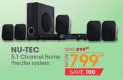 Nu-Tec 5.1 Channel Home Theatre System