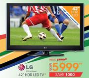 LG 42" HDR LED TV