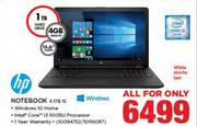 HP Notebook 4 1TB 15