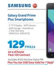 Samsung Galaxy Grand Prime Plus Smartphone-On UChoose Flexi 120 Contract