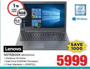 Lenovo 15.6" Notebook 81H7003VSA