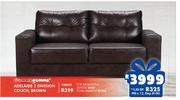 Gomma Gomma Adelaide 2 Division Couch Brown