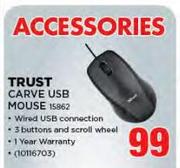 Trust Carve USB Mouse 