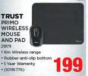 Trust Primo Wireless Mouse & Pad