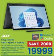 Acer Envy 15 x360 AMD Ryzen 5 Laptop