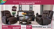 Newbury 3 Piece 3 Action Reclining Lounge Suite