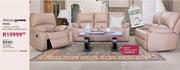 Gommagomma Roma 3 Piece 3 Action Reclining Lounge Suite