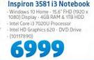 Dell Inspiron 3581 i3 Notebook 