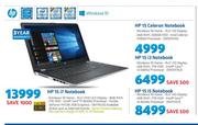 HP 15 Celeron Notebook