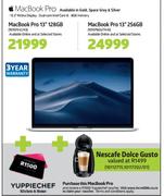 Apple MacBook Pro 13" 256GB Notebook+Yuppiechef Voucher+Nescafe Dolce Gusto