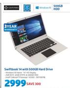 Connex Swiftbook 14 With 500GB Hard Drive
