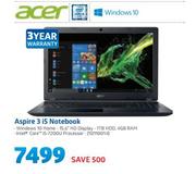 Acer Aspire 15.6" 3 i5 Notebook