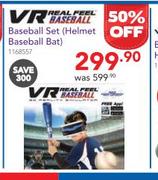 VR Baseball Set/Helmet Baseball Bat