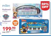 Frozen Keyboard/Paw Keyboard-Each