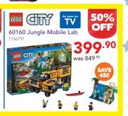 Lego City Jungle Mobile Lab 60160