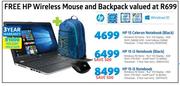 HP 15 i3 Notebook (Black)