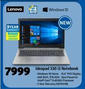 Lenovo Ideapad 330 i3 Notebook