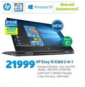 HP Envy 15 X360 2-In-1