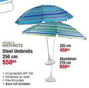 Natural Instincts Steel Umbrella 225 Cm