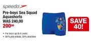 Speedo Pre-Boys Sea Squad Aquashorts