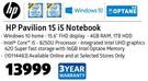 HP Pavilion 15 i5 Notebook