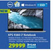 Dell XPS 9380 i7 Notebook