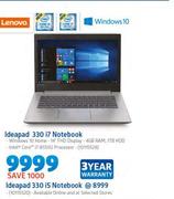 Lenovo Ideapad 330 i5 Notebook