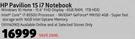 HP Pavilion 15 i7 Notebook