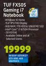 Asus Tuf FX505 Gaming i7 Notebook