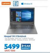 Lenovo Ideapad 130 i3 Notebook
