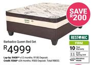 Restonic Barbados Queen Bed Set