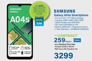 Samsung Galaxy A04s Smartphone-On A Flex On 2 Price Plan