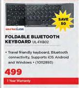 ULTRA-LINK Foldable Bluetooth Keyboard UL-FK902